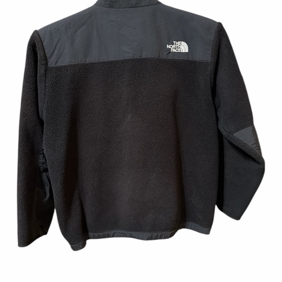 Boys The North Face black Denali fleece jacket size Large - Picture 2 of 8